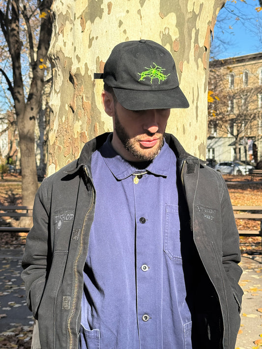 Midnight Distance Club Neural Embroidered Dad Hat