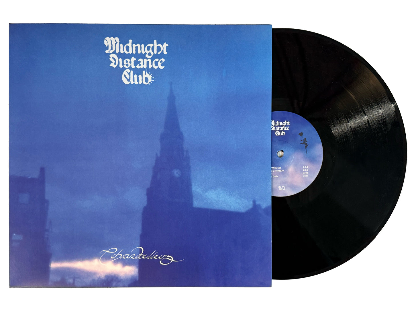 Bundle 2 — Chandeliers Vinyl + Short Sleeve T-shirt